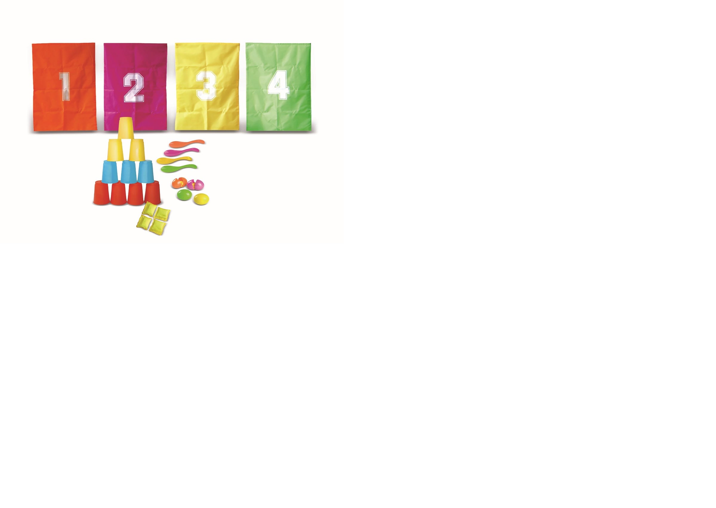 JUEGO GAMEPOWER IP8882 MULTICOLOR SET DE SACOS DE CUMPLEAÑOS 73X53 CM - 4