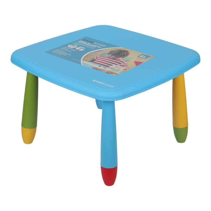 MESA DE JUEGO GP3250 MULTICOLOR INFANTIL PARA NIÑOS 47X70X70 CM GAMEPOWER GAME POWER - 6