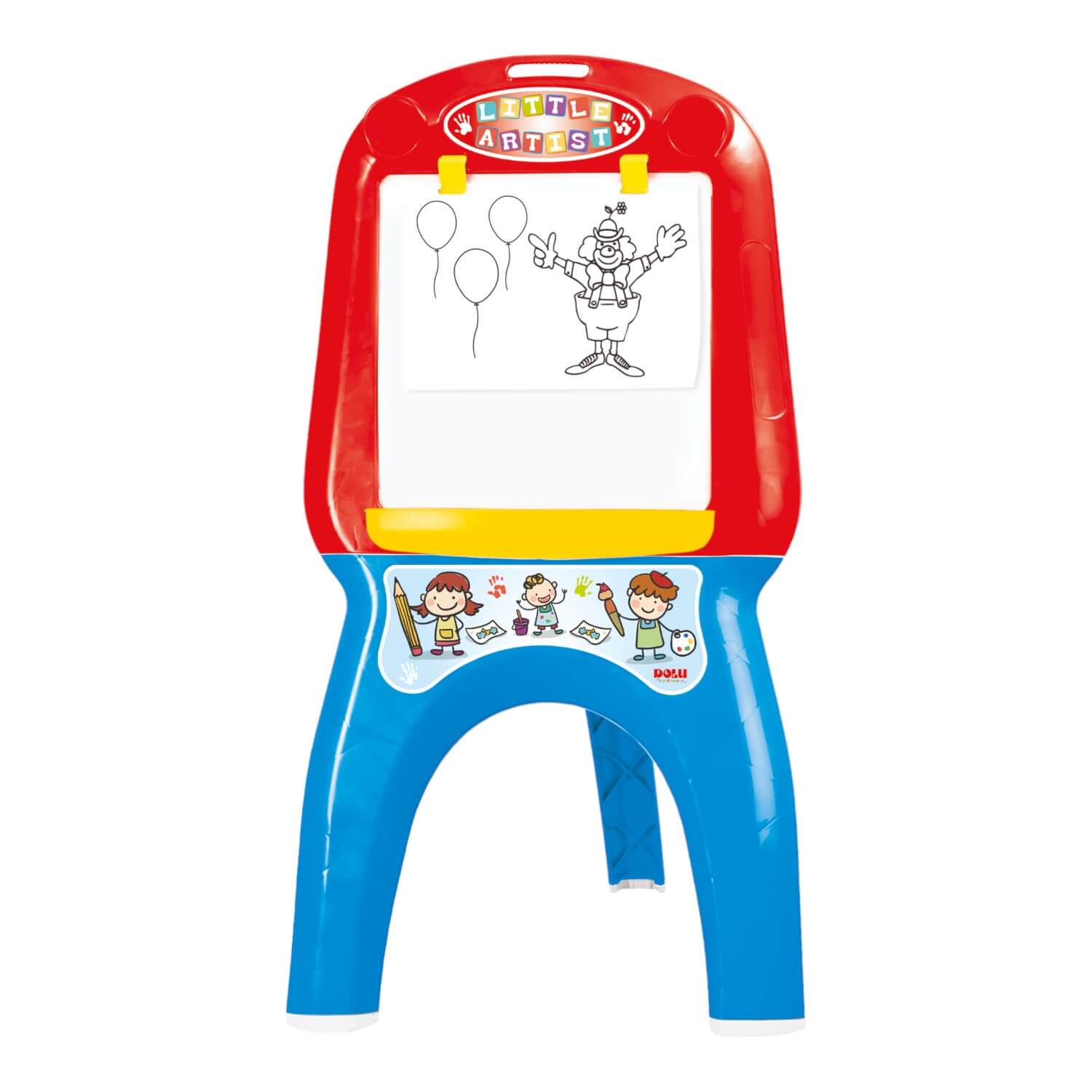 PIZARRA DOLU DL7062 MULTICOLOR INFANTIL CON SOPORTE 59X37X105 CM - 1