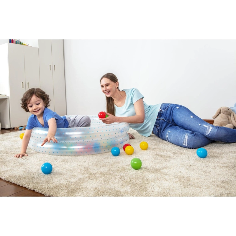 PISCINA INFLABLE CON PELOTAS BESTWAY 51141 91X20 CM SPLASH & PLAY - 4