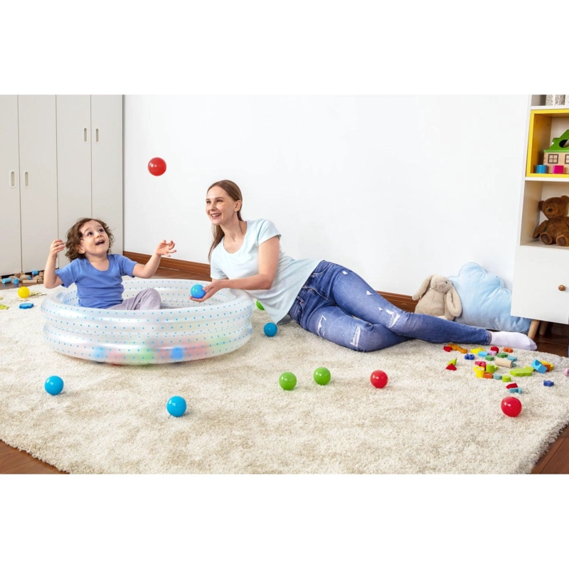 PISCINA INFLABLE CON PELOTAS BESTWAY 51141 91X20 CM SPLASH & PLAY - 5