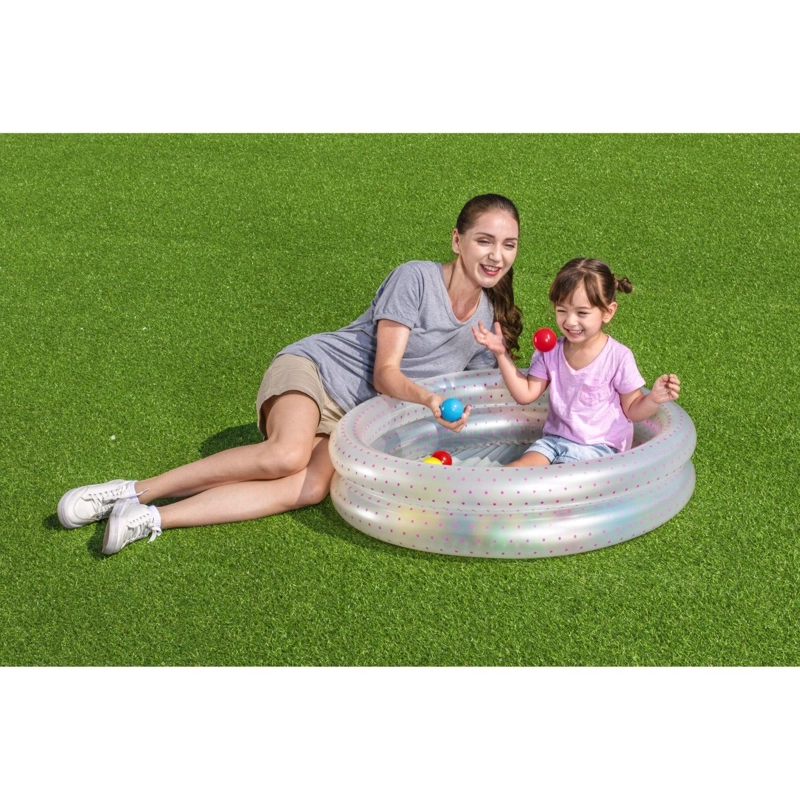 PISCINA INFLABLE CON PELOTAS BESTWAY 51141 91X20 CM SPLASH & PLAY - 6