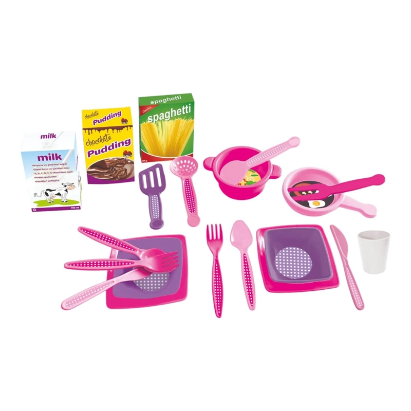 COCINA PLASTICA DOLU DL2542 UNICORNIO + ACCESORIOS 71X30X100 CM - 2