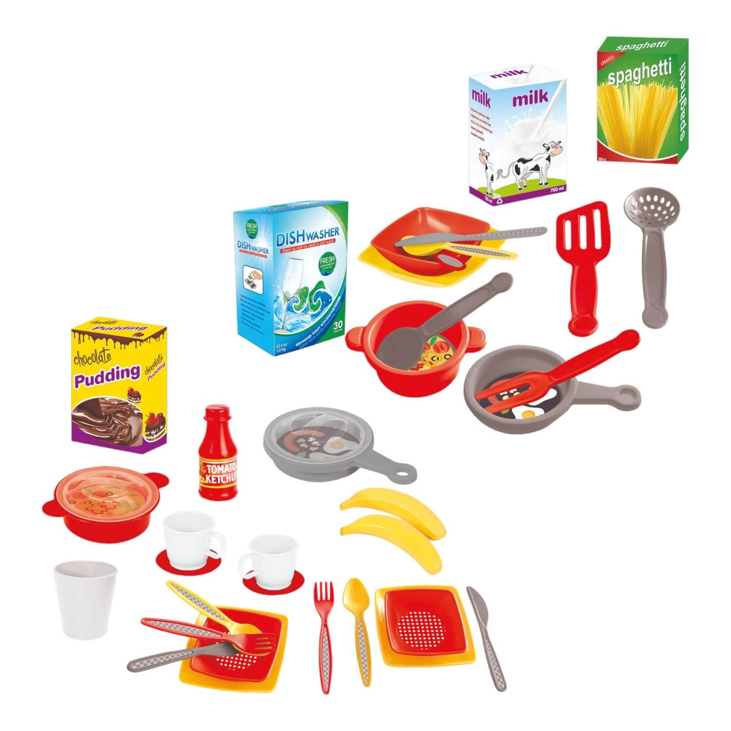 COCINA JUGUETE DOLU DL4508 PLASTICA TRIPLE + ACCESORIO 139X65X100 CM - 2