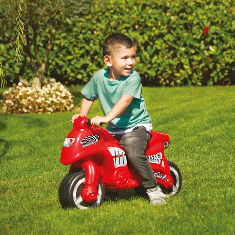 CORREPASILLO ANDADOR MOTO ROJA PARA NIÑOS 71X27X50 CMS DOLU - 3