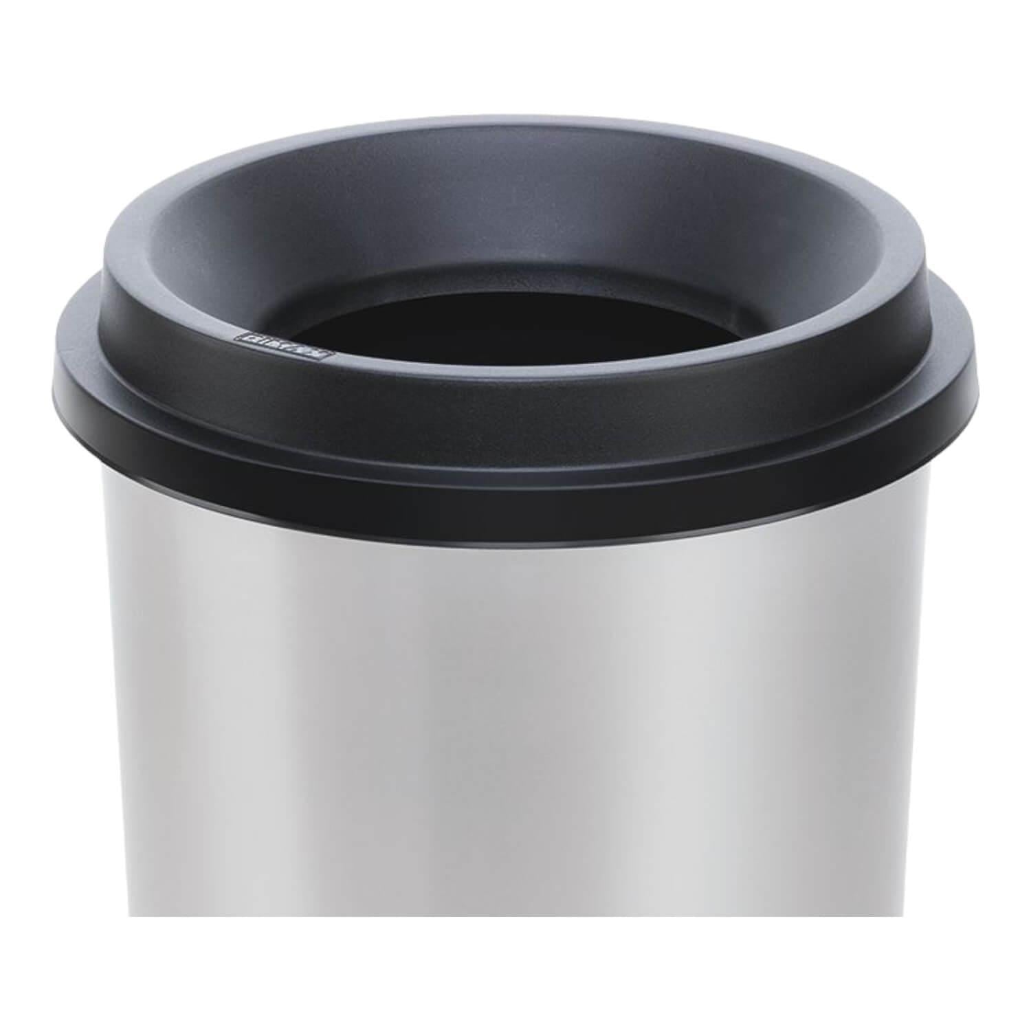 BASURERO METAL GRIS 25 LTS RIMAX - 2