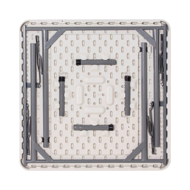 MESA PLEGABLE CUADRADA 70X74CM BLANCA NORTHWEST - 3