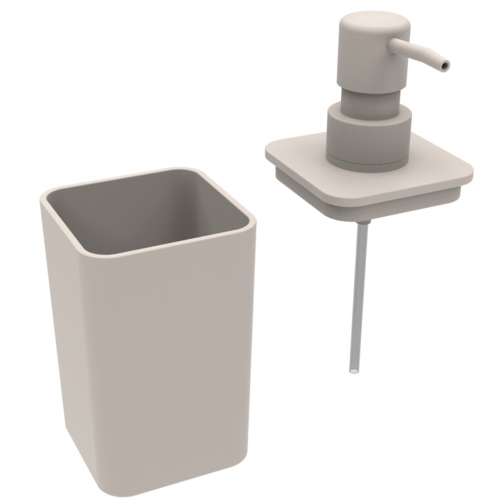 DISPENSADOR DE JABÓN LÍQUIDO SOPRANO HIELO - 2