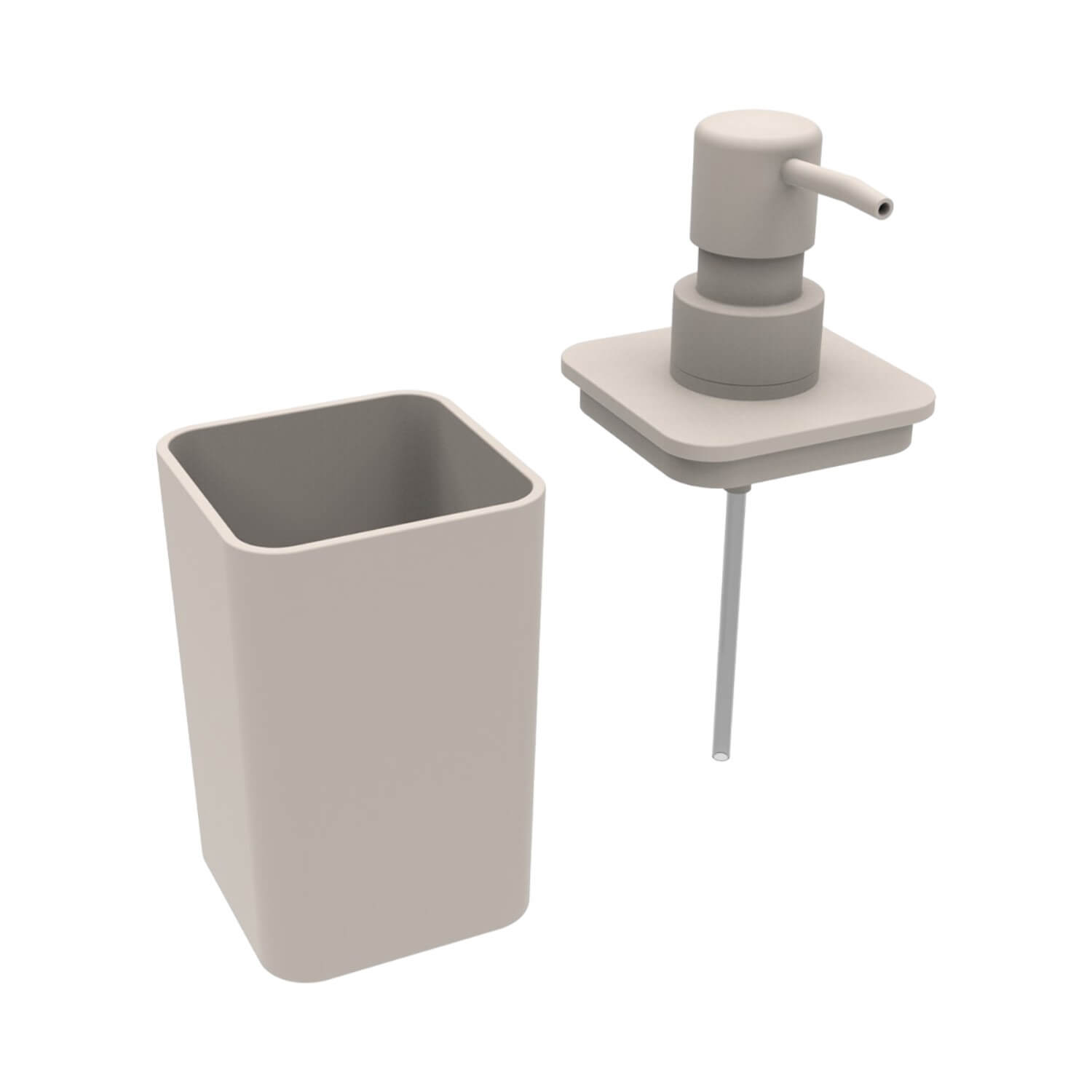 DISPENSADOR DE JABÓN LÍQUIDO SOPRANO HIELO - 4