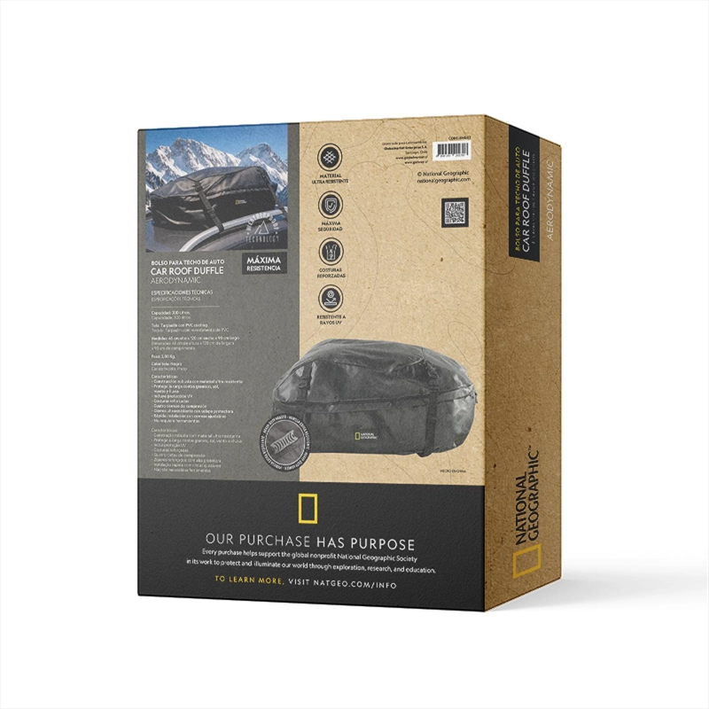BOLSO PORTA EQUIPAJE LARGE 300L NATIONAL GEOGRAPHIC - 5