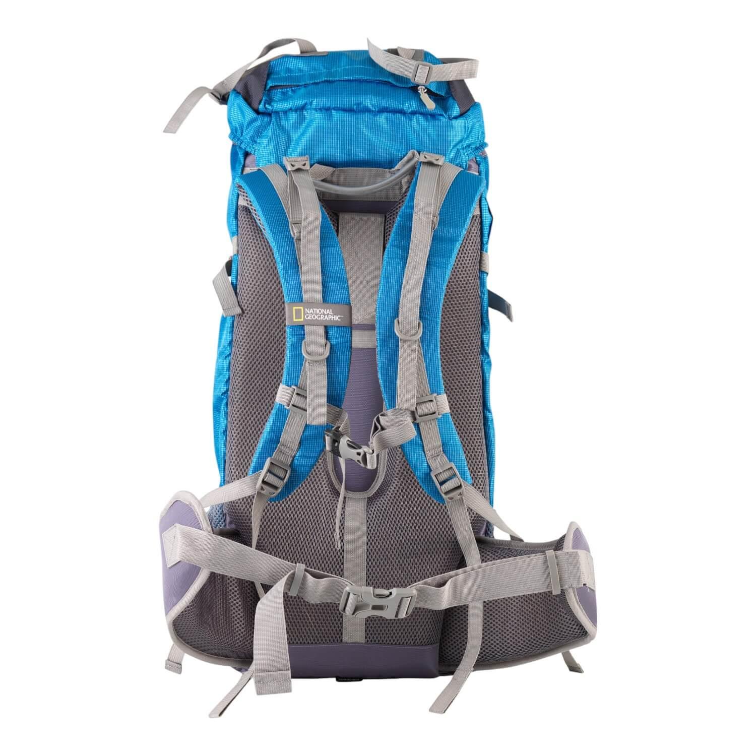 MOCHILA CAMPING EVERGLADES 50LITROS AZUL NATIONAL GEOGRAPHIC - 2