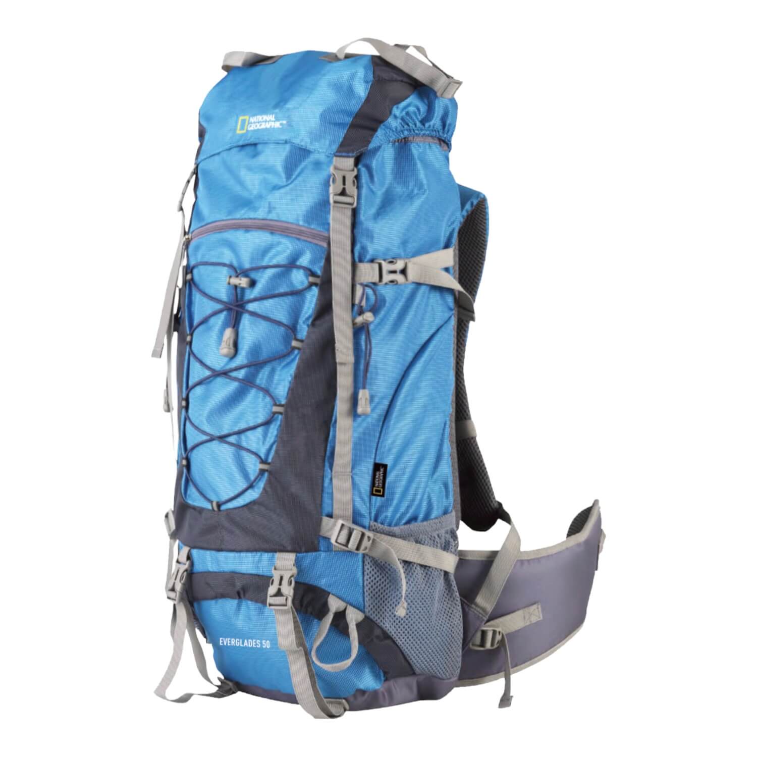 MOCHILA CAMPING EVERGLADES 50LITROS AZUL NATIONAL GEOGRAPHIC - 4