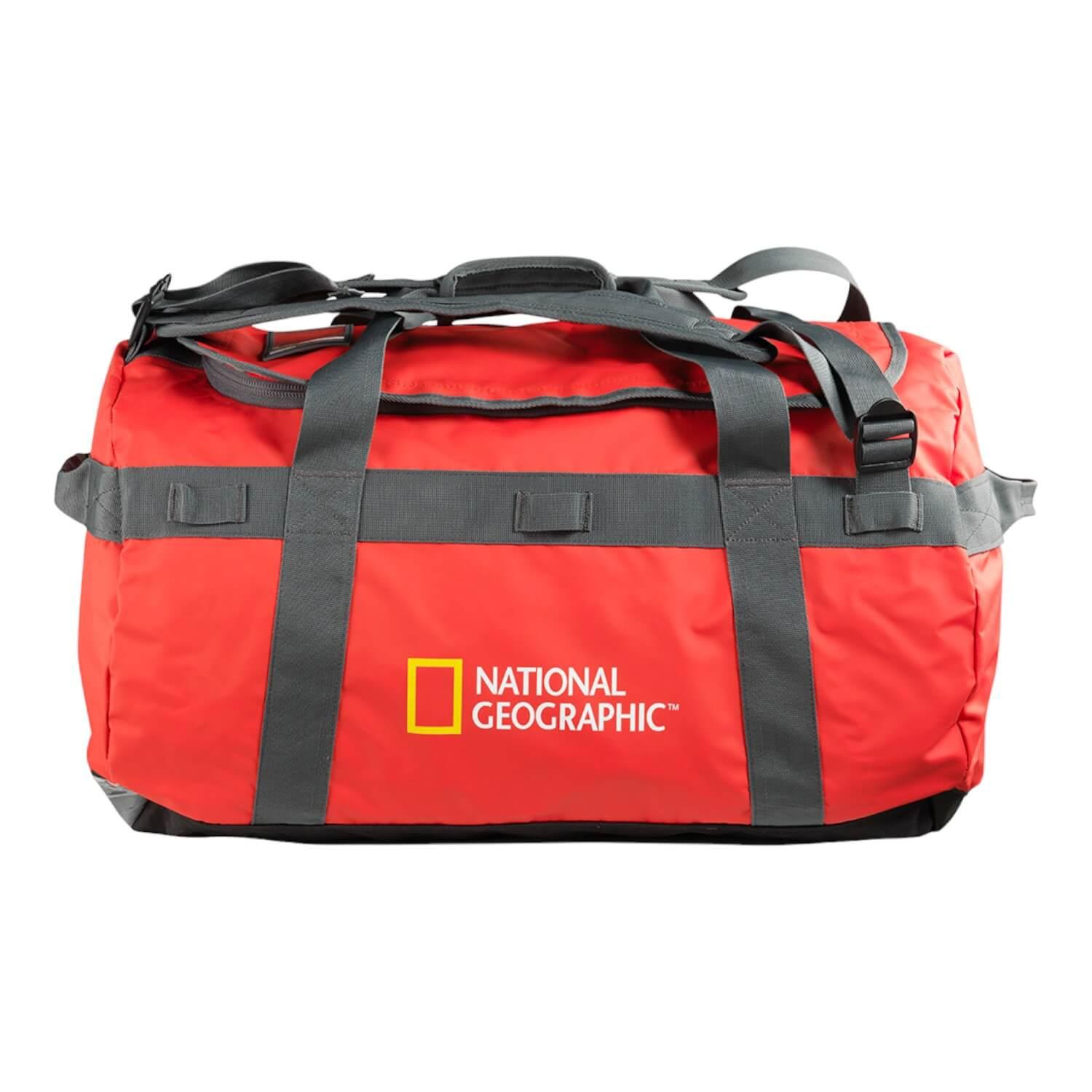 BOLSO MOCHILA VIAJE DUFFEL 80 LTS ROJO NATIONAL GEOGRAPHIC - 3