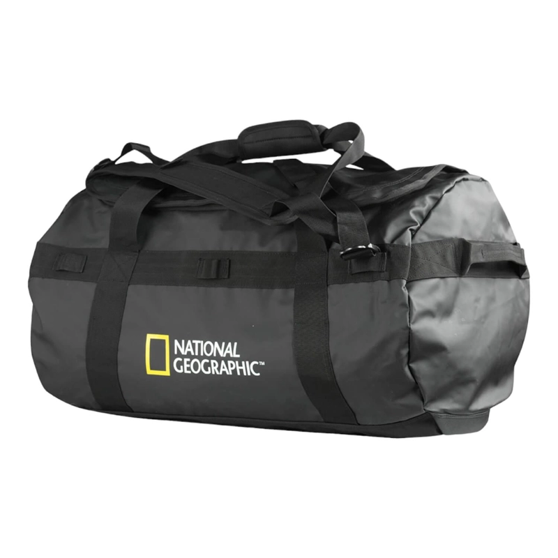BOLSO MOCHILA VIAJE DUFFEL 80 LTS NEGRO NATIONAL GEOGRAPHIC - 1