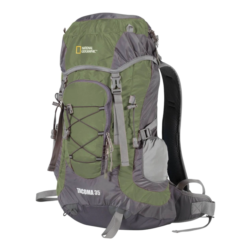 MOCHILA CAMPING TACOMA 35 LITROS VERDE NATIONAL GEOGRAPHIC - 1