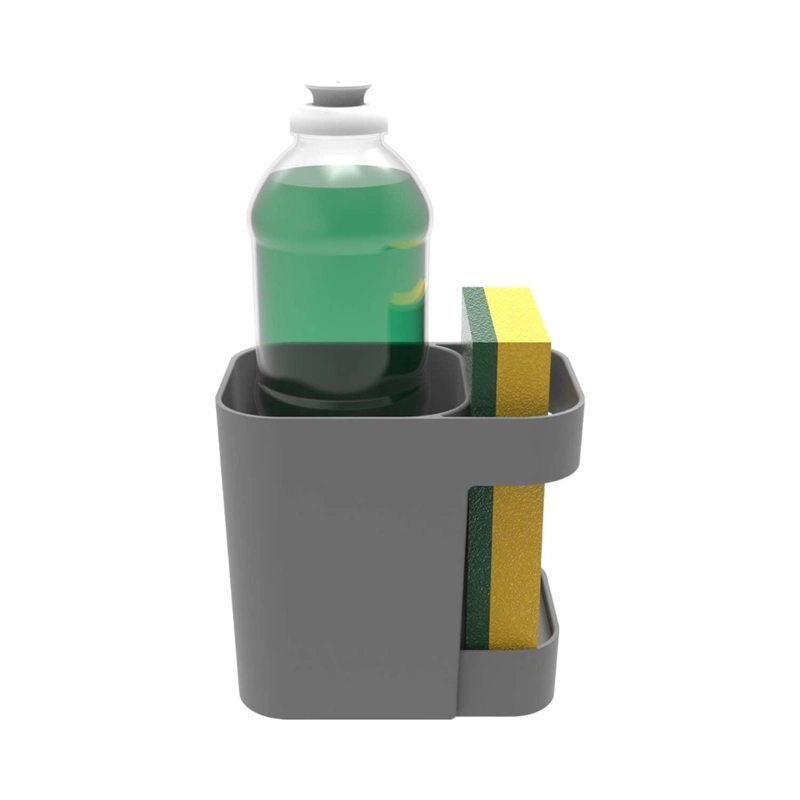 ORGANIZADOR DE LAVAPLATOS / PORTA CUBIERTOS SOPRANO GRIS - 2