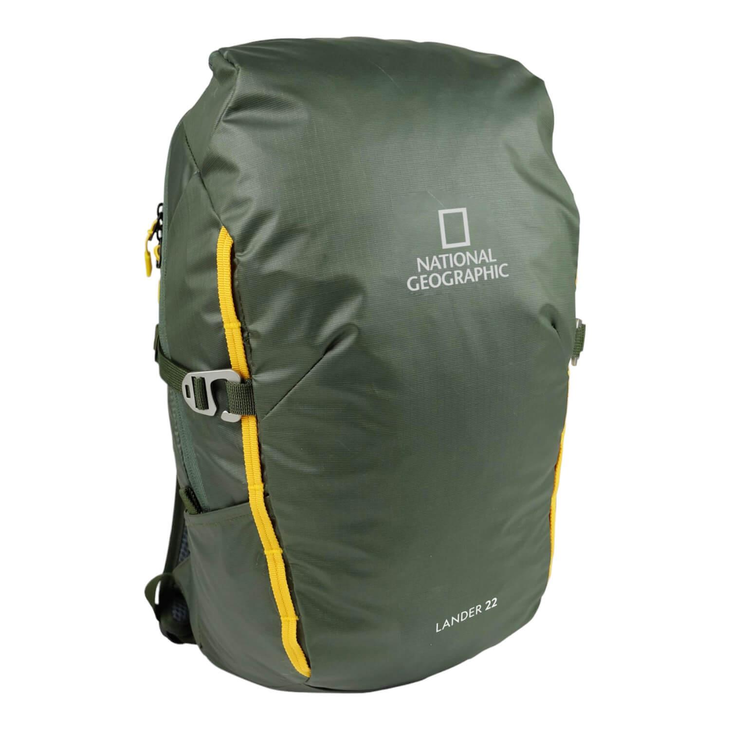 MOCHILA OUTDOOR LANDER 22 LITROS VERDE NATIONAL GEOGRAPHIC - 1