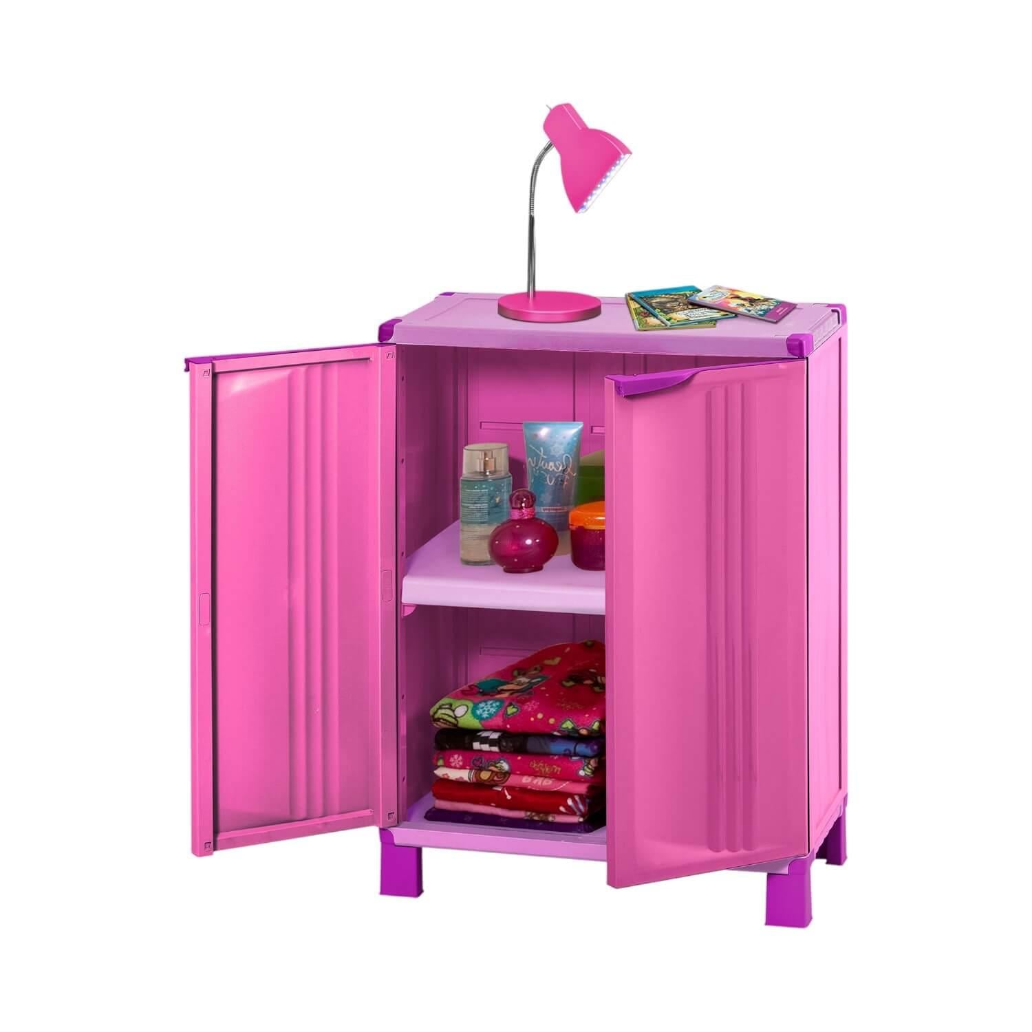 GABINETE RIMAX RX12282 ROSA MULTIUSO 66.5X39X91 STARPLAST - 2