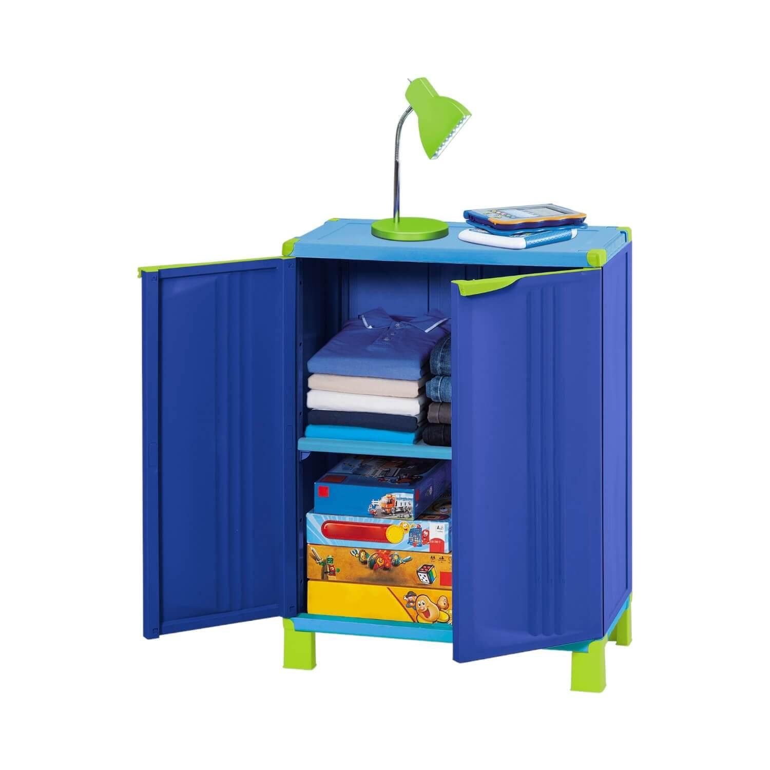 GABINETE RIMAX RX12283 AZUL MULTIUSO 66.5X39X91 STARPLAST - 5