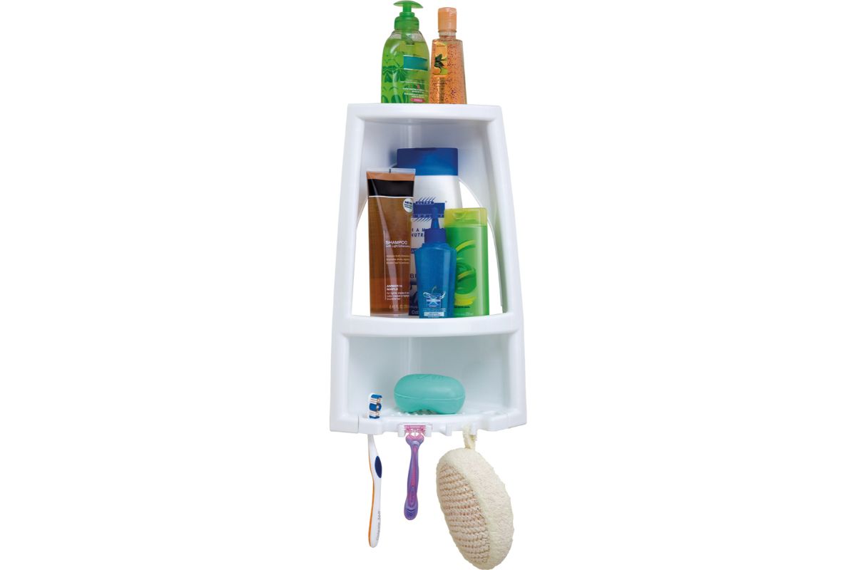 ESQUINERO DE BAÑO BLANCO RIMAX - 1