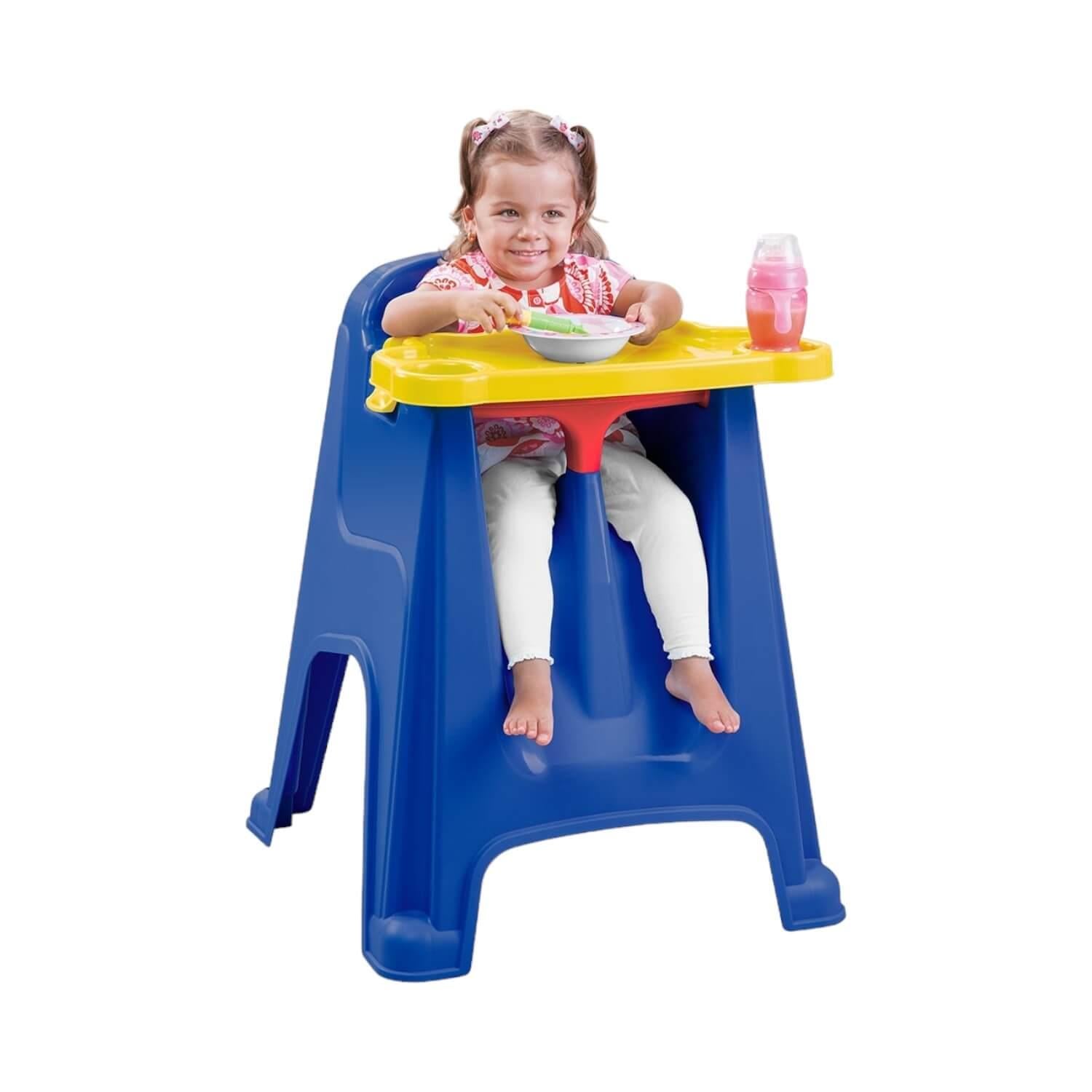 SILLA RIMAX COMEDOR BEBÉ 60X59X77 CM AZUL - 2