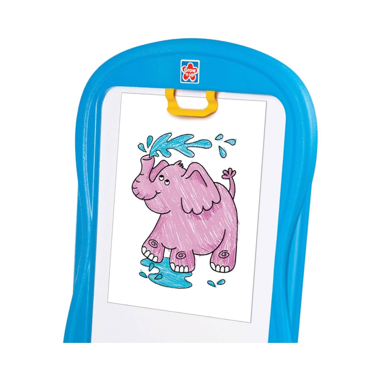 PIZARRA INFANTIL DOBLE CARA CON SOPORTE 49X48X98CM GROW´N UP - 4