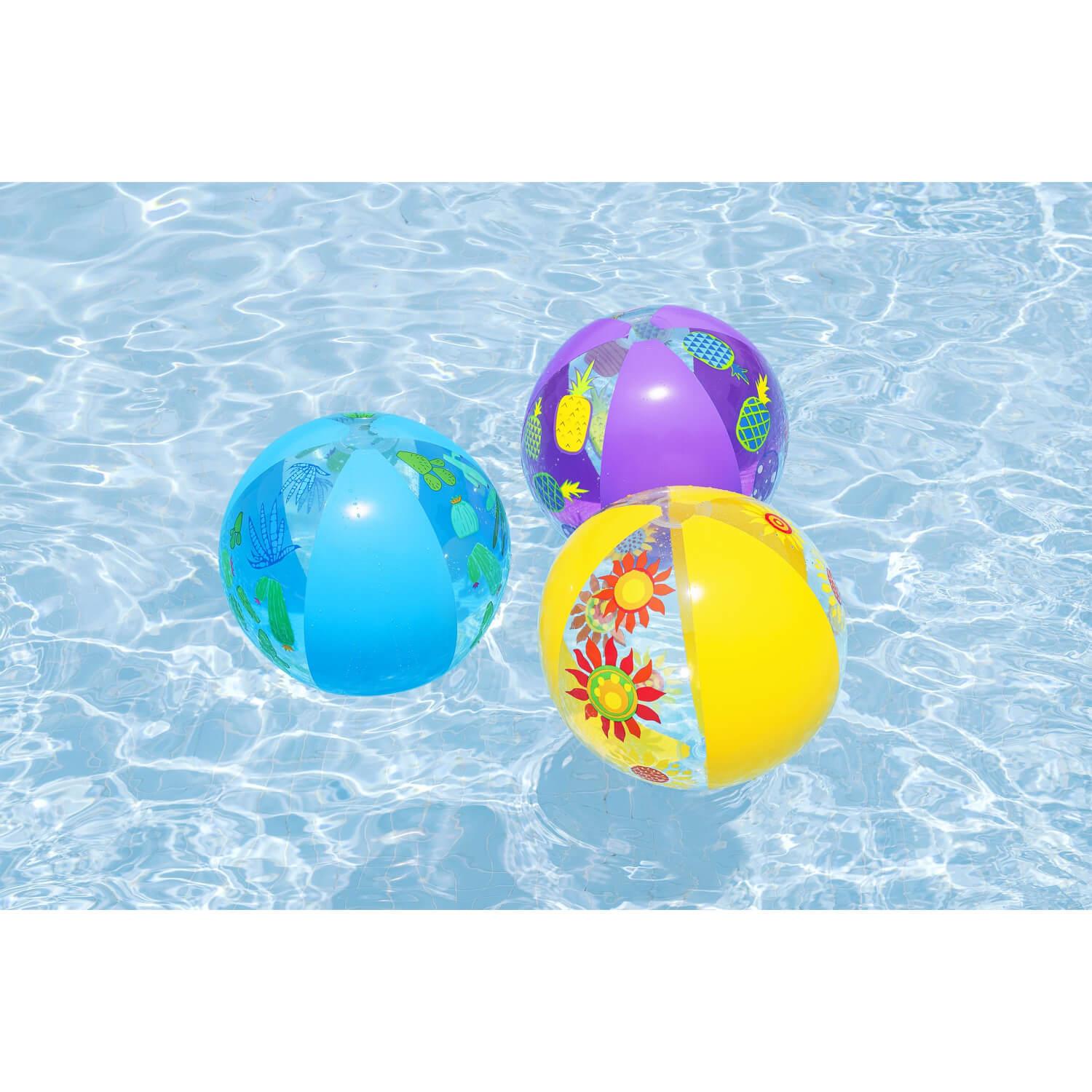 PELOTA INFLABLE BESTWAY 31036 DISEÑOS 34 CM - 2