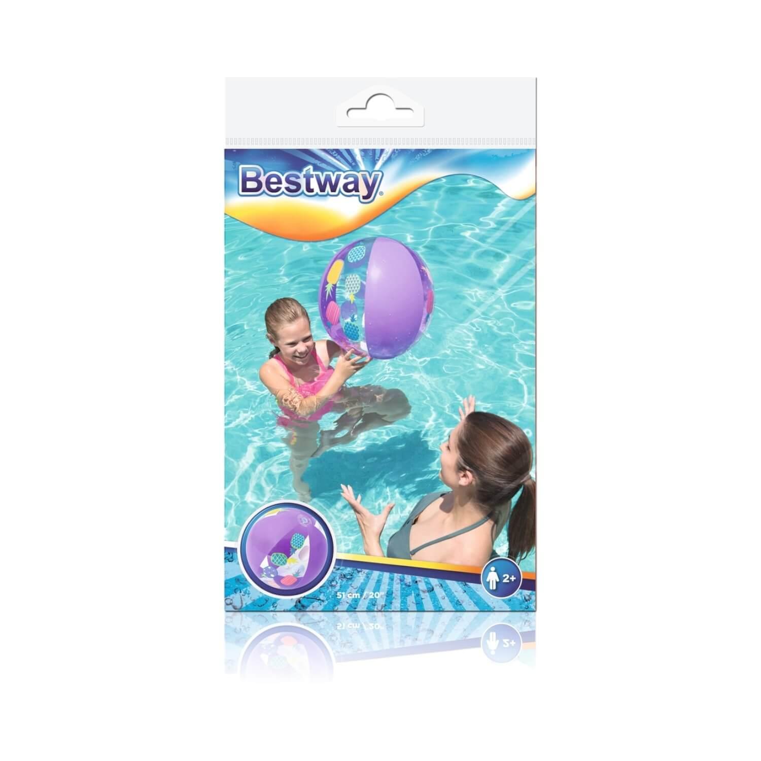 PELOTA INFLABLE BESTWAY 31036 DISEÑOS 34 CM - 7