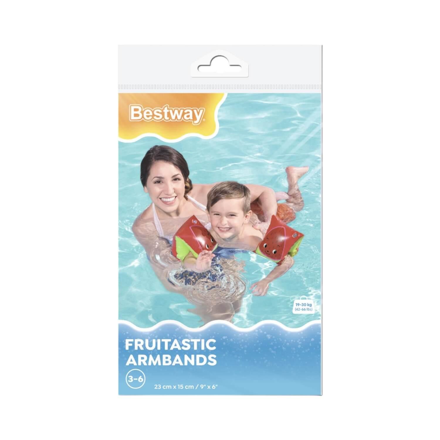 ALITAS INFLABLE BESTWAY 32042 FRUTAS 23X15 CM 3-6 AÑOS - 5