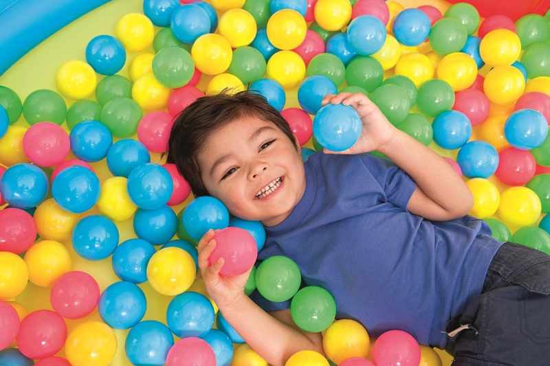 PACK 100 PELOTAS PLASTICAS 6,5 CMS BESTWAY - 2