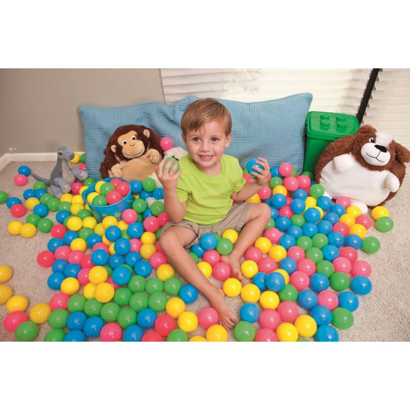 PACK 100 PELOTAS PLASTICAS 6,5 CMS BESTWAY - 4