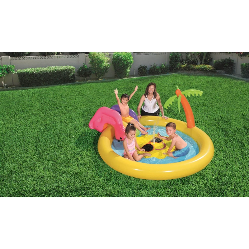 PISCINA Y JUEGOS INFLABLE BESTWAY SUNNYLAND 2.37X2.01X1.04M - 7