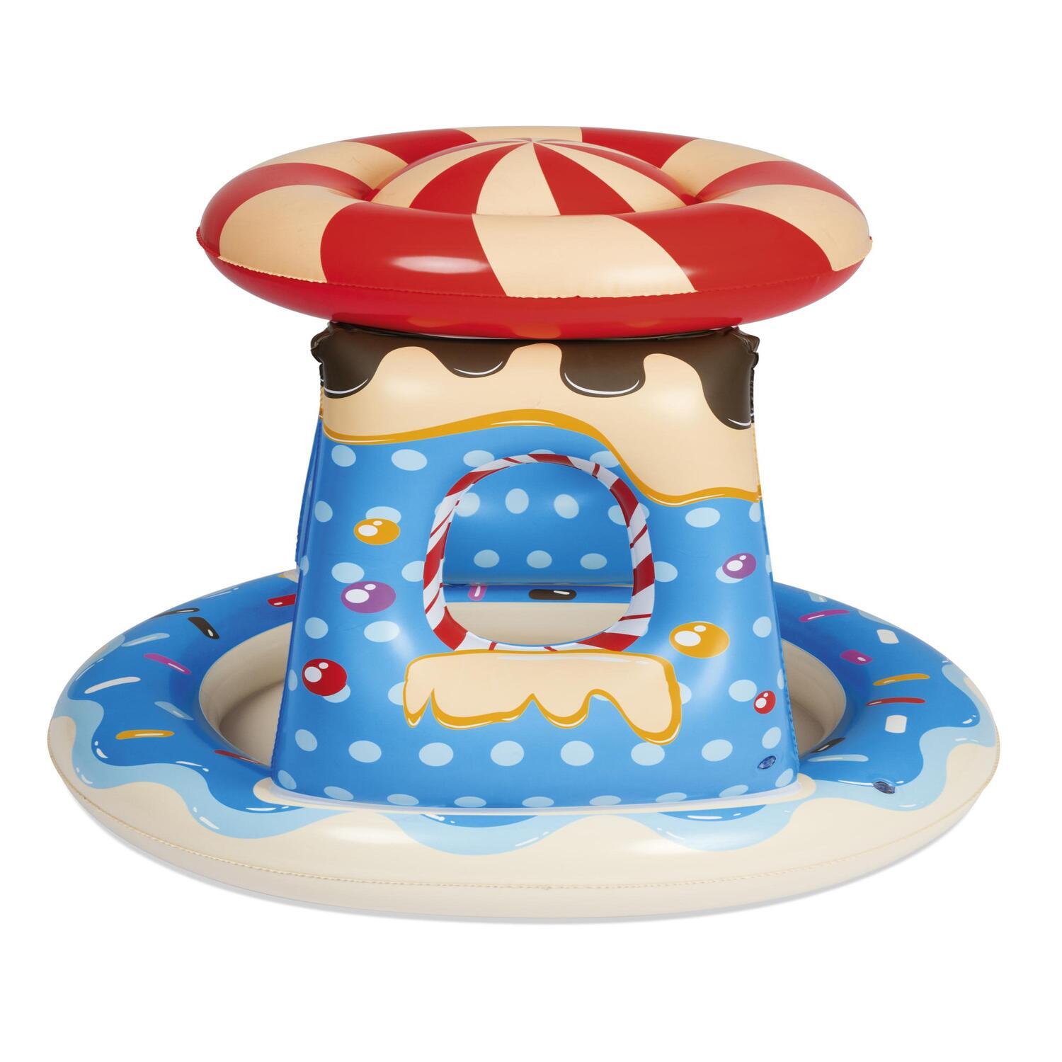 PISCINA INFLABLE BESTWAY CON TECHO PARA BEBE S 91X91X89CM - 2
