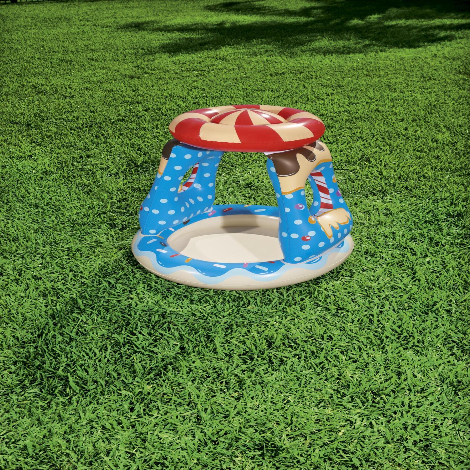 PISCINA INFLABLE BESTWAY CON TECHO PARA BEBE S 91X91X89CM - 5
