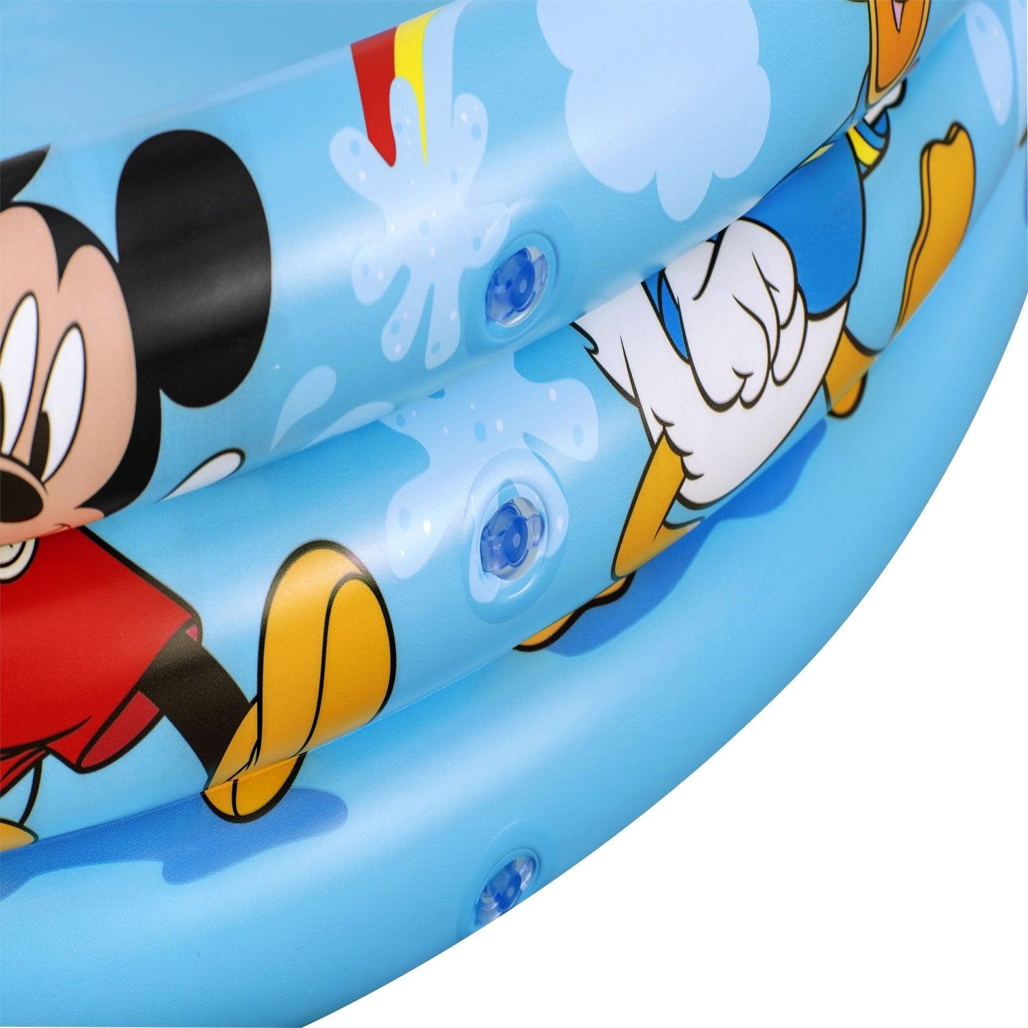 PISCINA INFLABLE BESTWAY REDONDA PARA NIÑOS 122X25CM MICKEY - 2