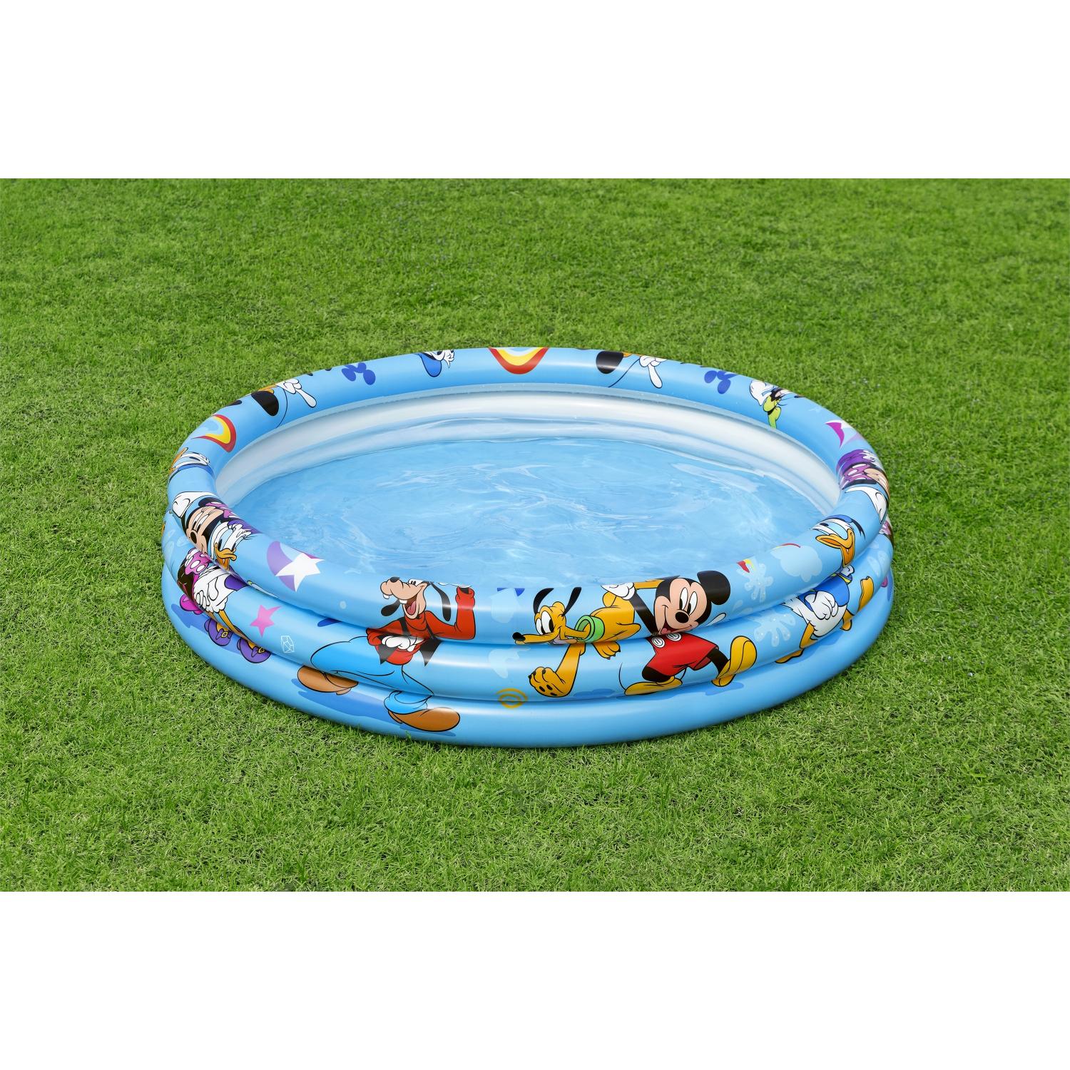 PISCINA INFLABLE BESTWAY REDONDA PARA NIÑOS 122X25CM MICKEY - 7