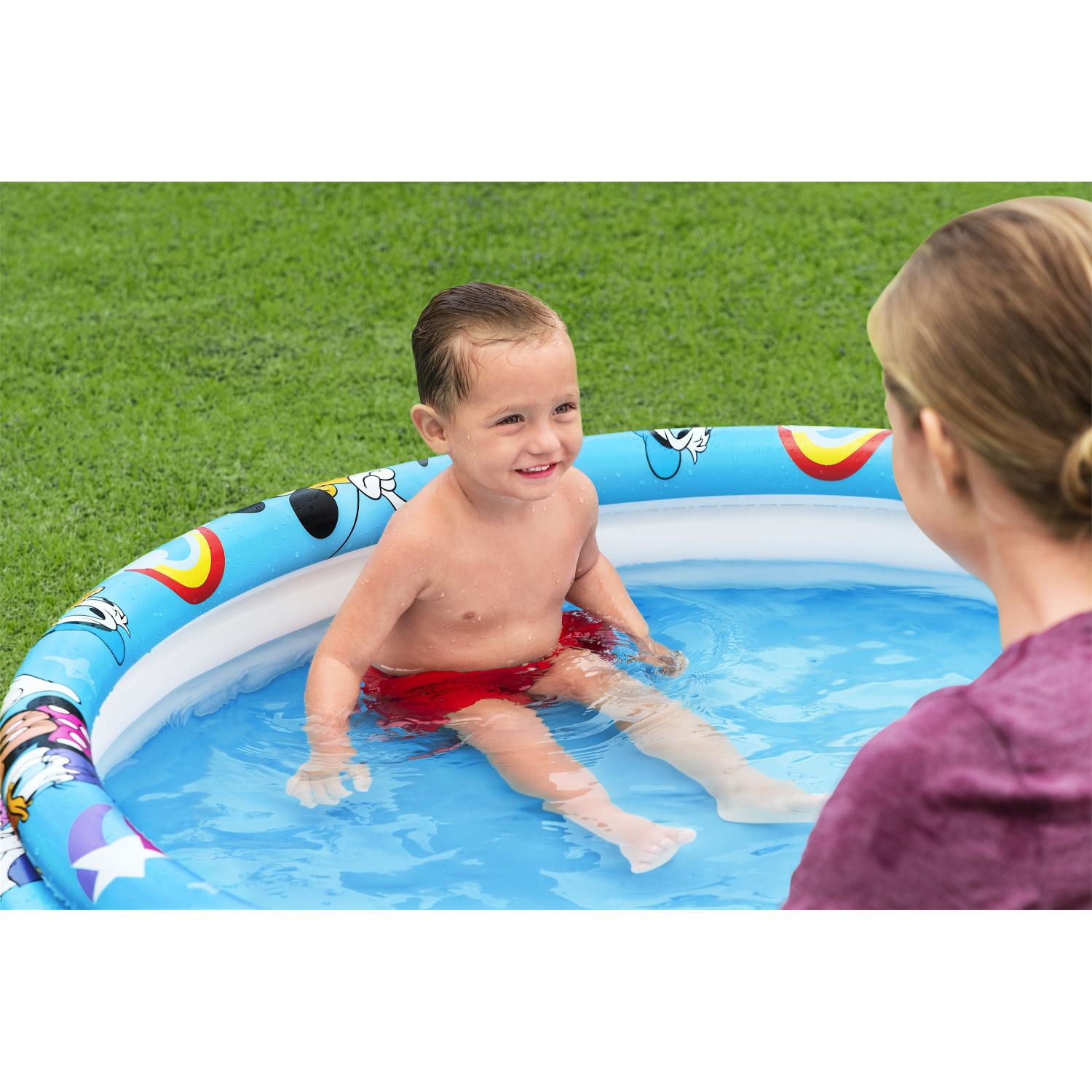 PISCINA INFLABLE BESTWAY REDONDA PARA NIÑOS 122X25CM MICKEY - 8
