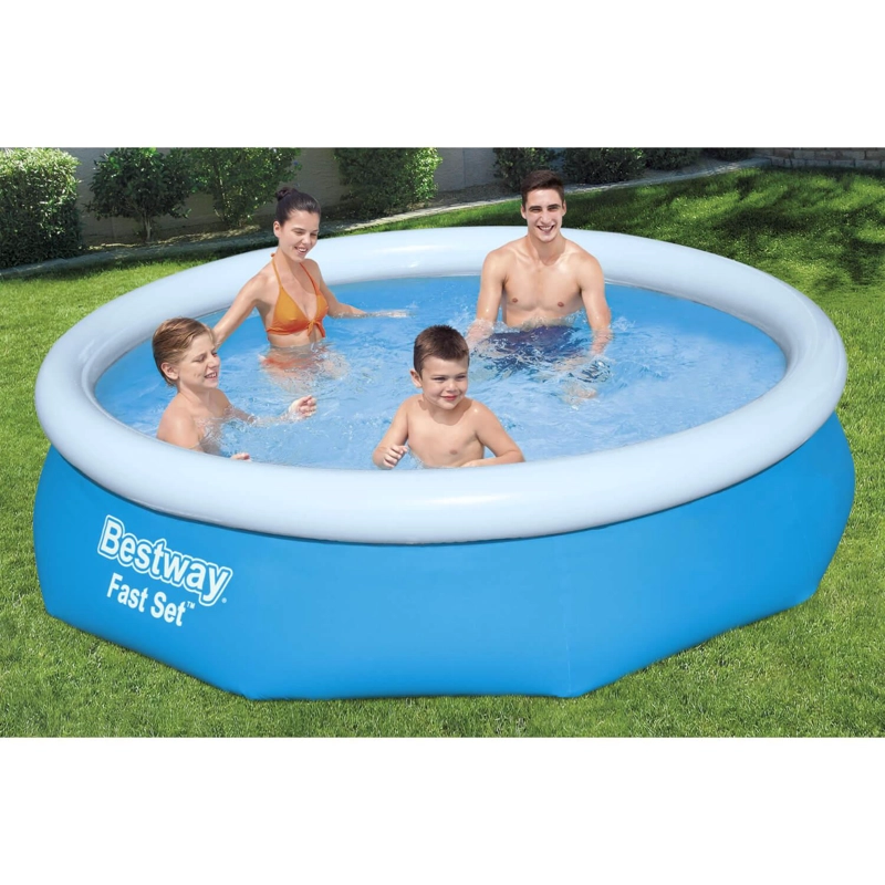 PISCINA BESTWAY REDONDA FACIL ARMADO 3.05MX76CM AZUL - 2