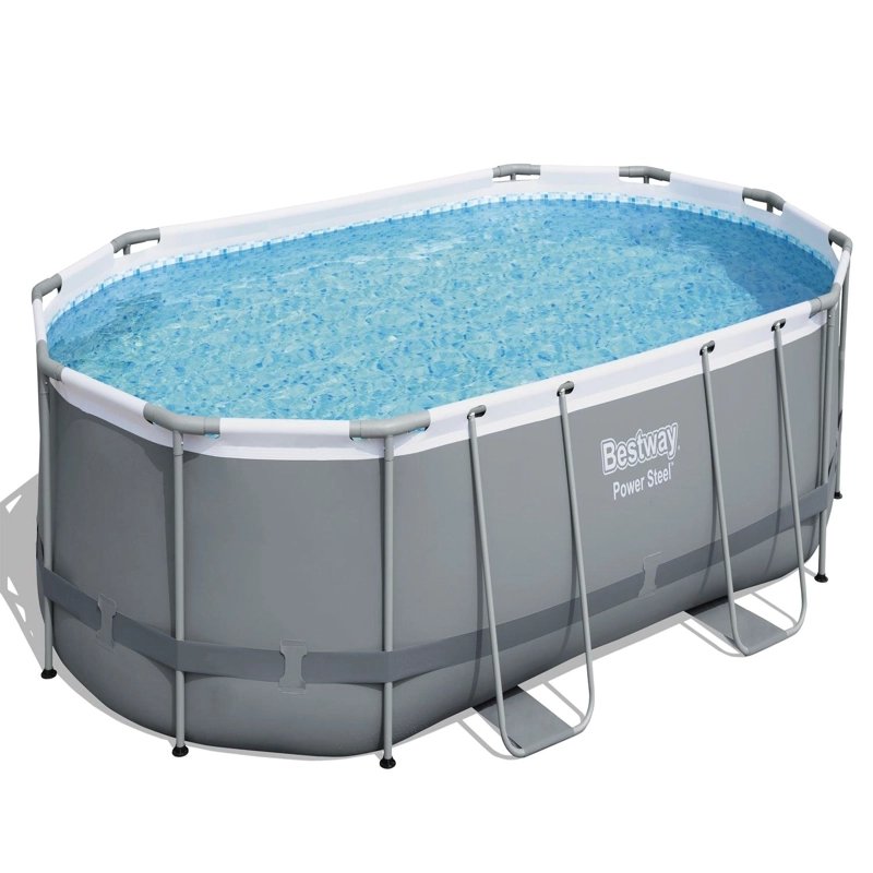 PISCINA BESTWAY OVALADA FILTRO + ACCESORIOS 4.88X3.50X1.07M - 2