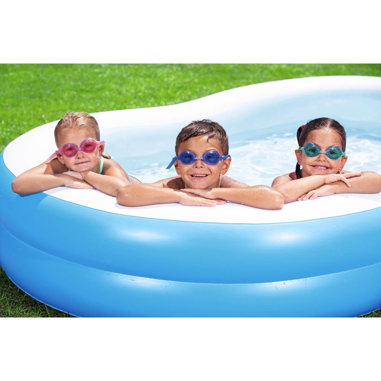 PISCINA INFLABLE BESTWAY LAGUNA PARA NIÑOS 262X157X46CM AZUL - 3