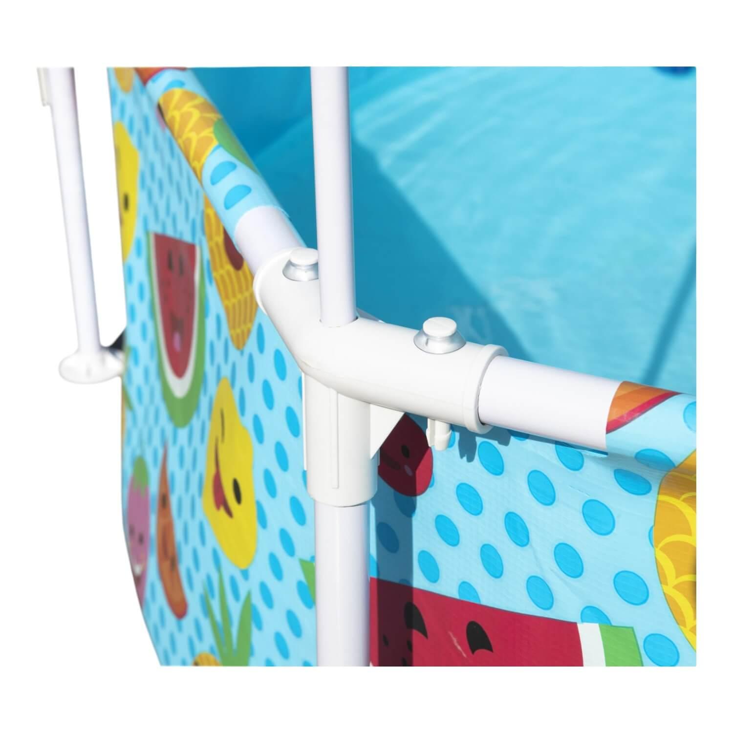 PISCINA BESTWAY REDONDA CON TOLDO Y NEBLINA AGUA 2.44MX51CM - 6