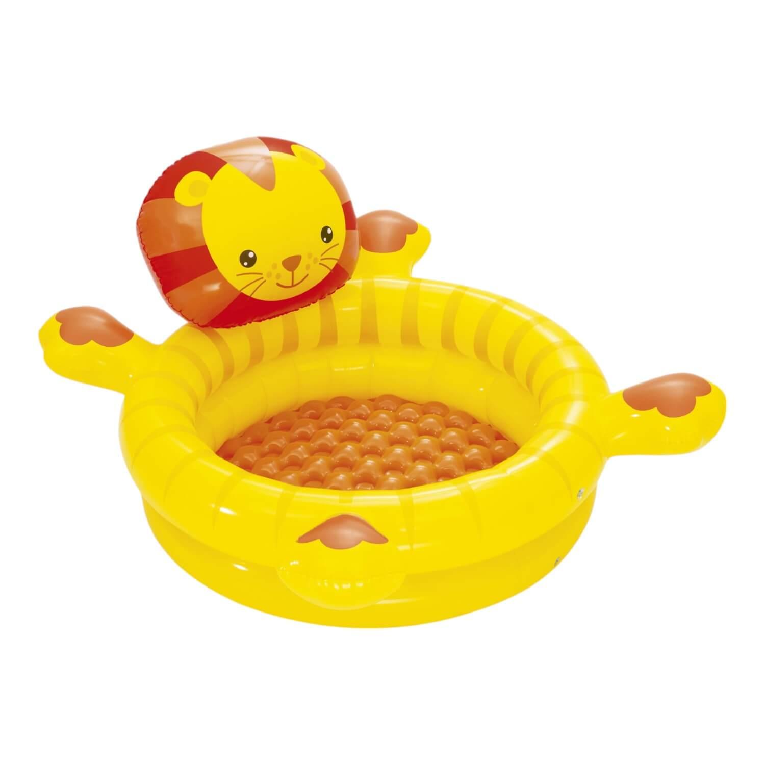 PISCINA BESTWAY LEON INFLABLE CON PELOTAS 111 X98X61.5 CM - 9