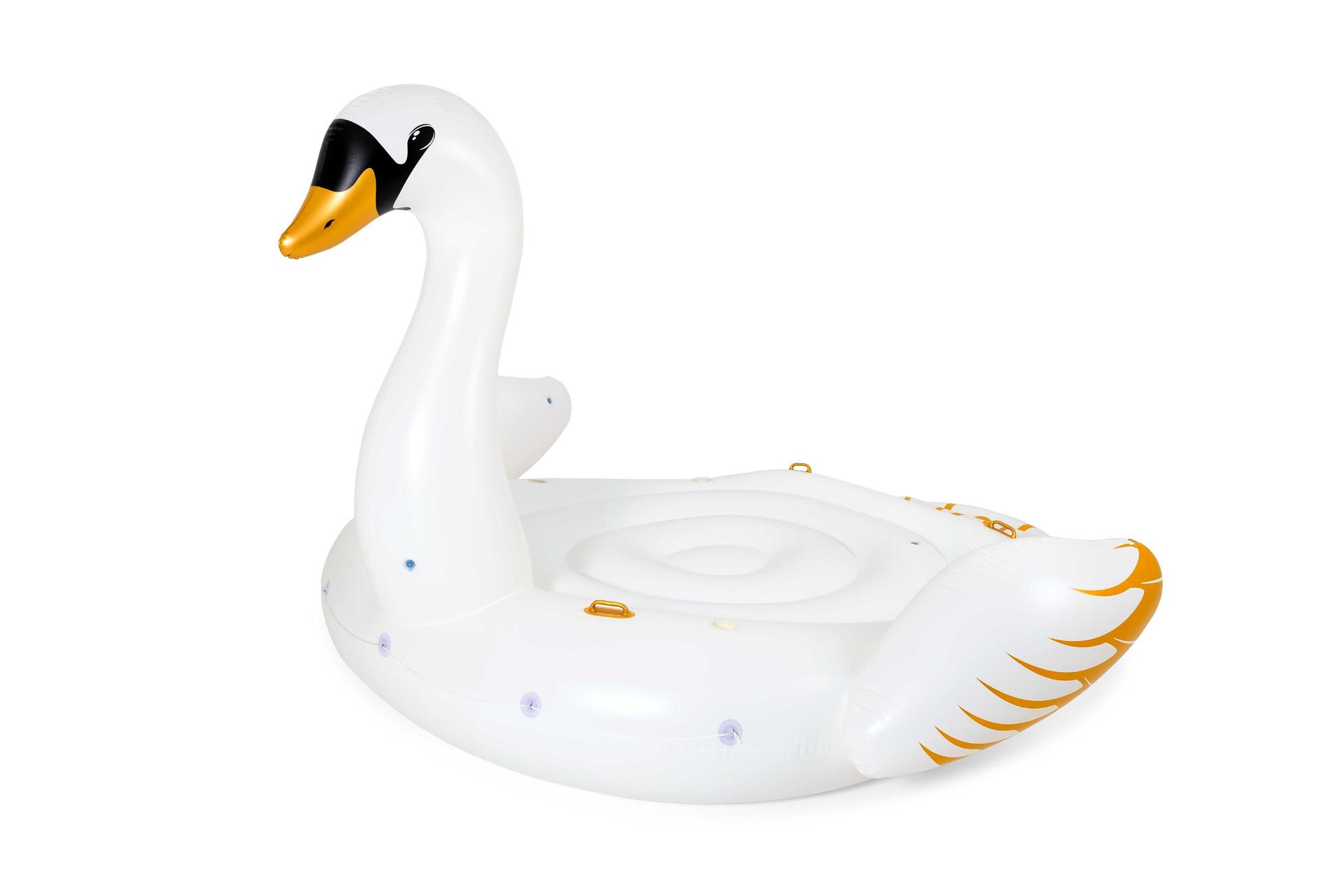 ISLA INFLABLE BESTWAY CISNE GIGANTE 399 CM - 1