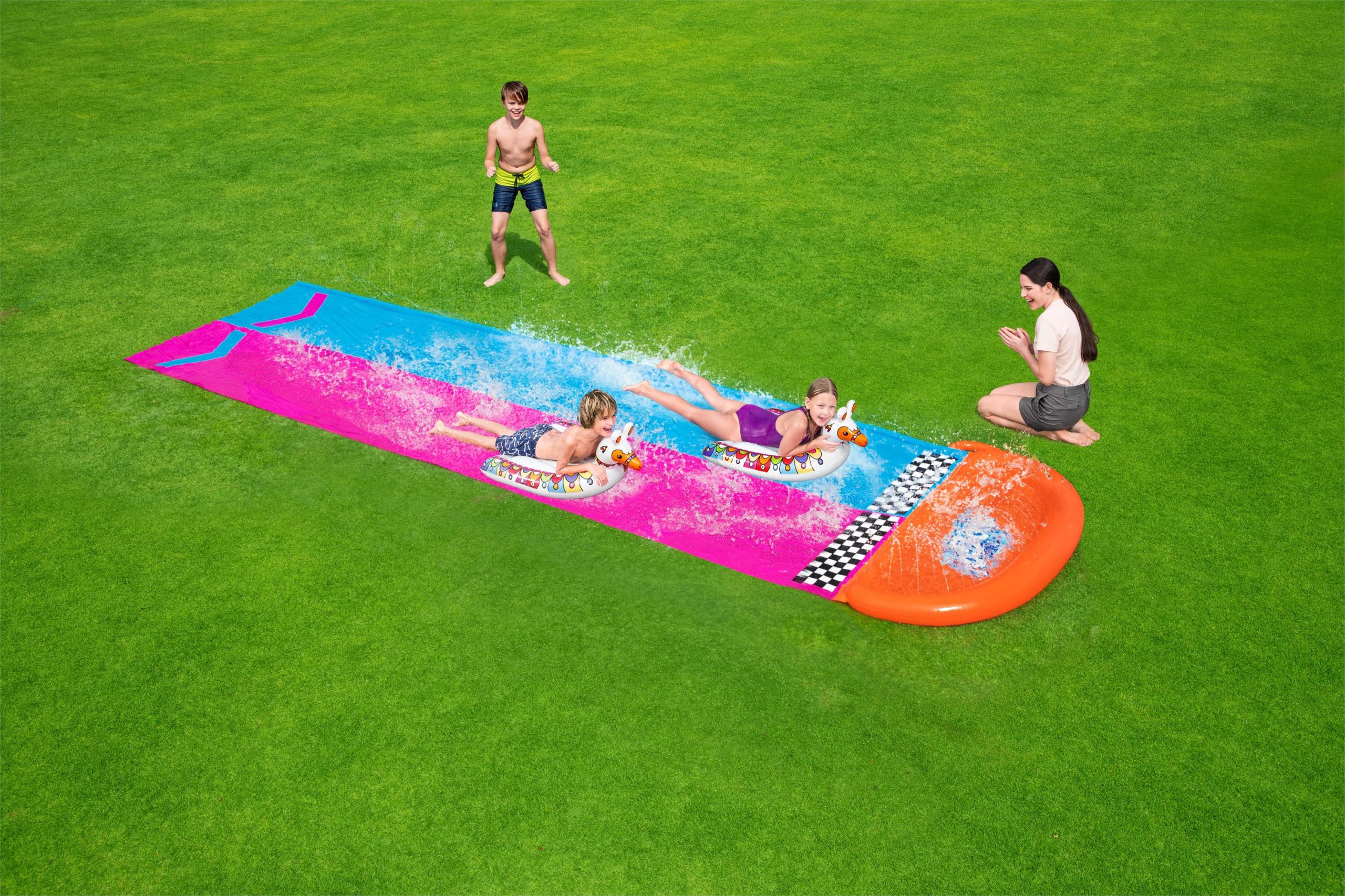 DESLIZADOR INFLABLE DOBLE BESTWAY 487 CM - 2