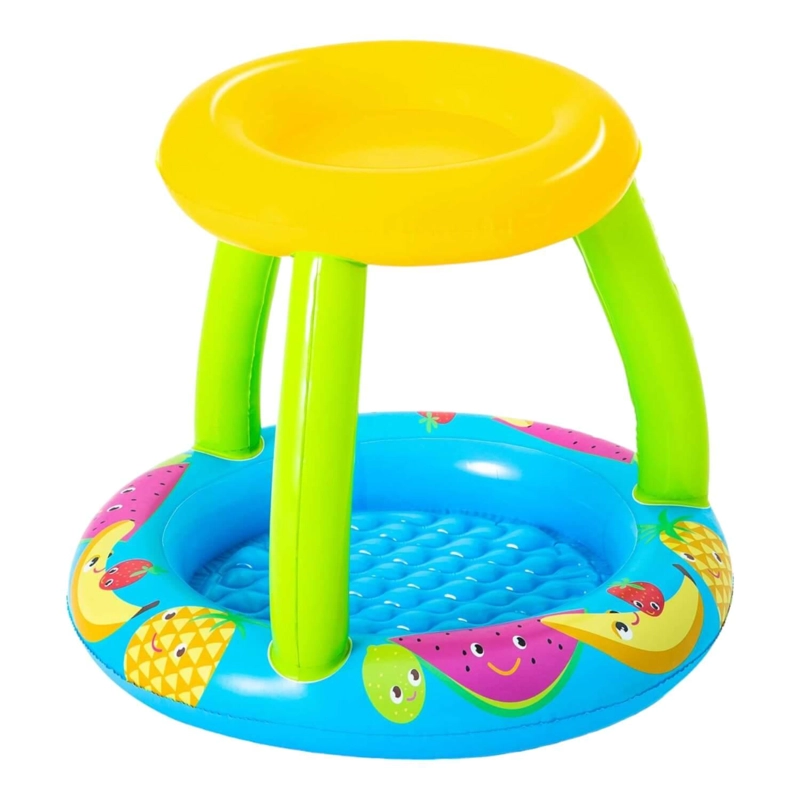 PISCINA INFLABLE BESTWAY CON TECHO PARA BEBE S 94X89X79CM