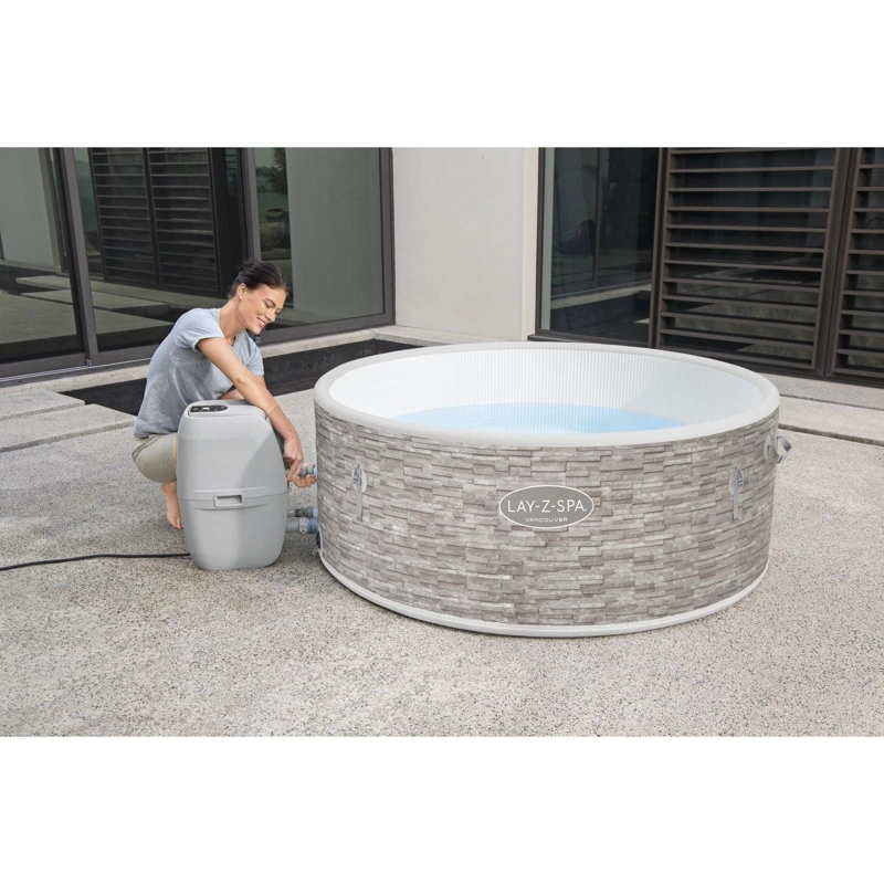 HOT TUB BESTWAY 60027 60X155 CM SPA JACUZZI INFLABLE VANCOUVER 5 PERSONAS - 5