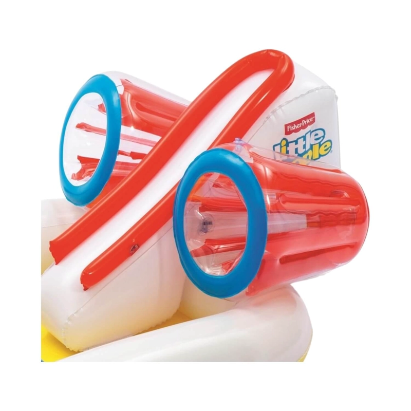 TREN INFLABLE FISHER PRICE 93701 PISCINA PELOTAS 165X152X61 CM - 3