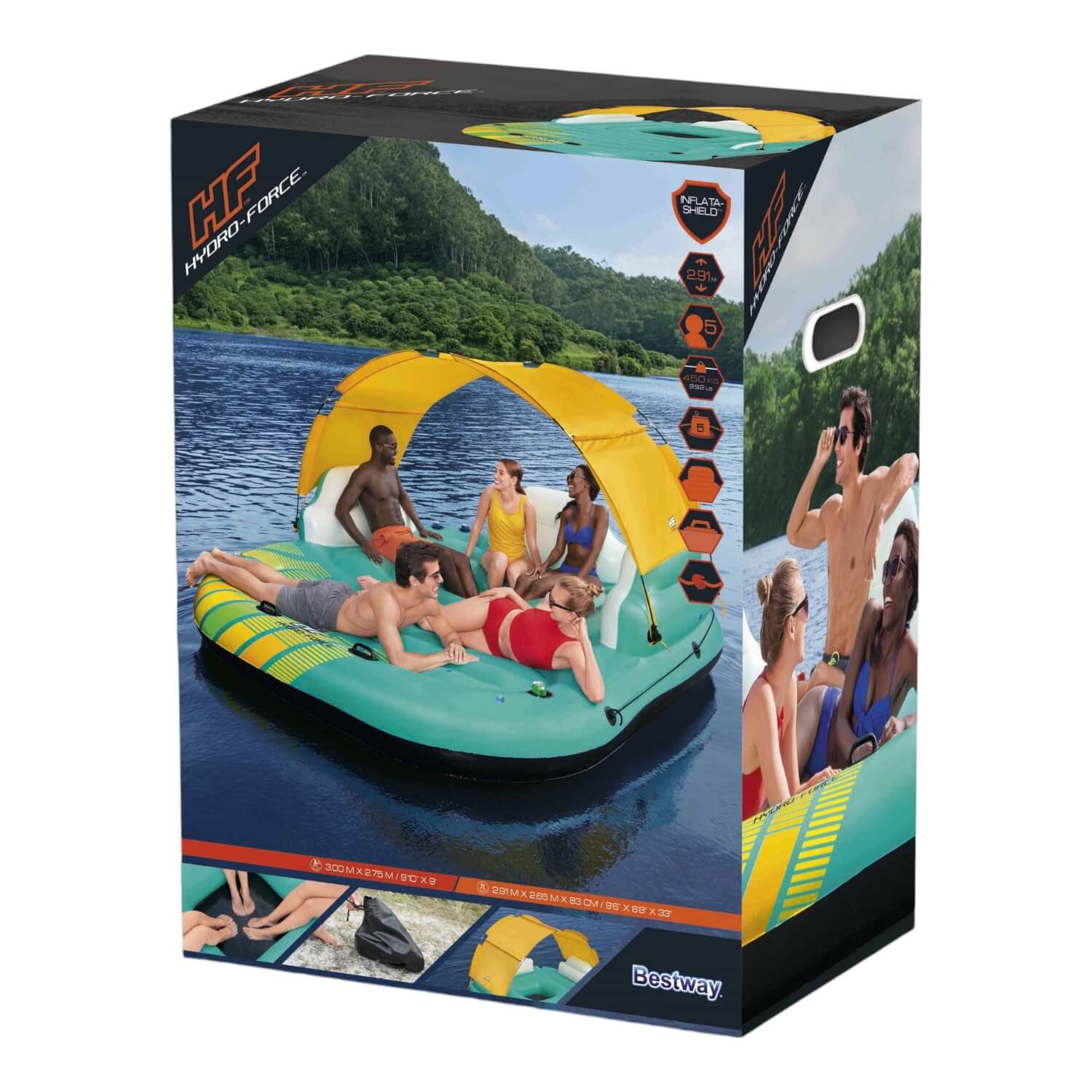 ISLA IINFLABLE BESTWAY SUNNY LOUNGE - 5
