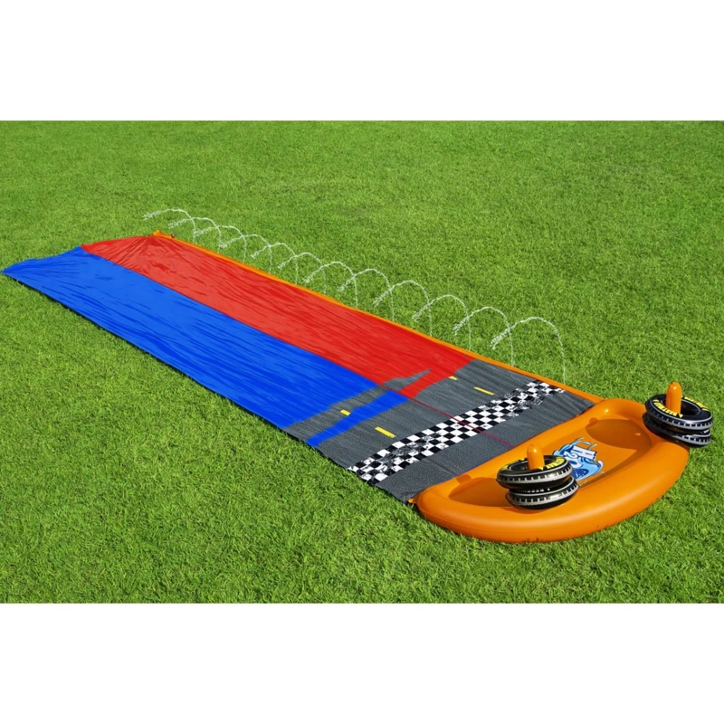 DESLIZADOR TOBOGAN DE AGUA DOBLE 4.88M CON AROS BESTWAY - 5