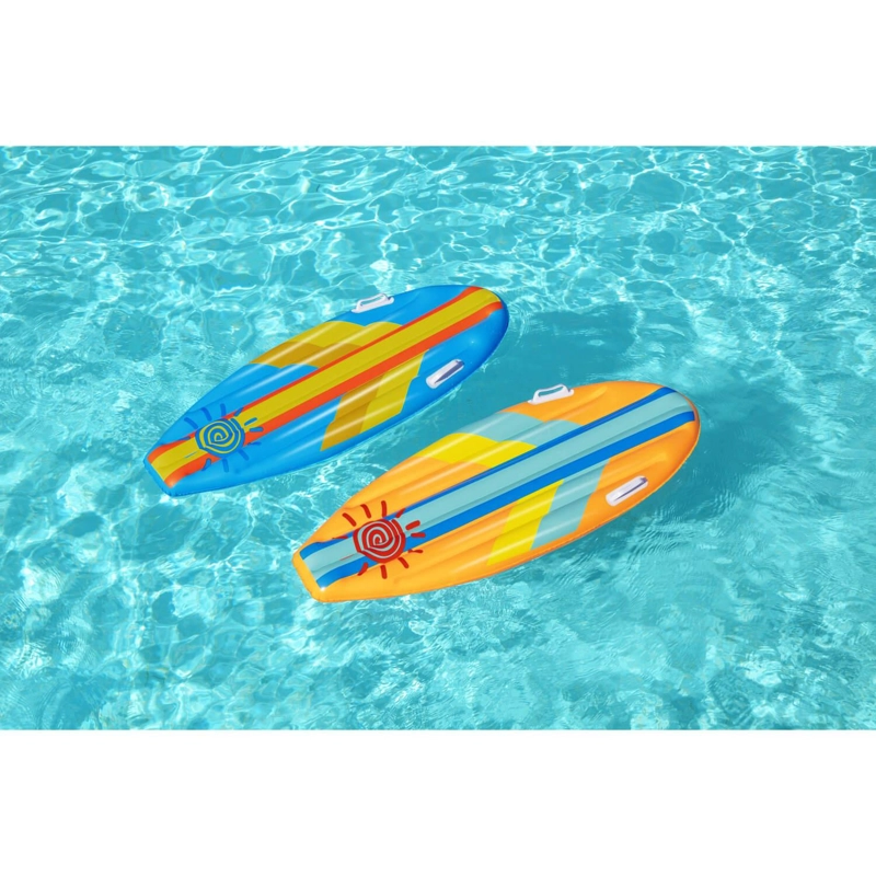 TABLA SURF NATACION INFLABLE CON MANILLA 114X46CM BESTWAY - 3